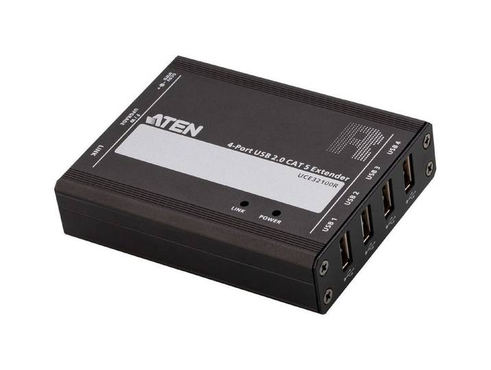 Aten Laptop-Dockingstation UCE32100 - Sender und Empfänger - USB-Erweiterung