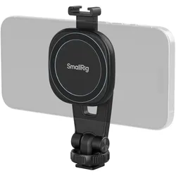 SmallRig AC?10 Attachable Phone Clamp with Cold Shoe Mount, Video Zubehör, Schwarz