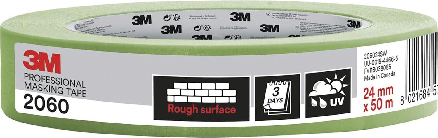 3M Malerband Groen 24,0 mm x 50,0 m