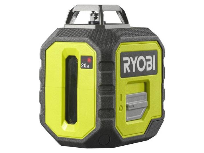 Ryobi RB360RLL Niveau laser\, 360°\, rouge\, 20 m\, autonivelant\, 4°\, classe 2
