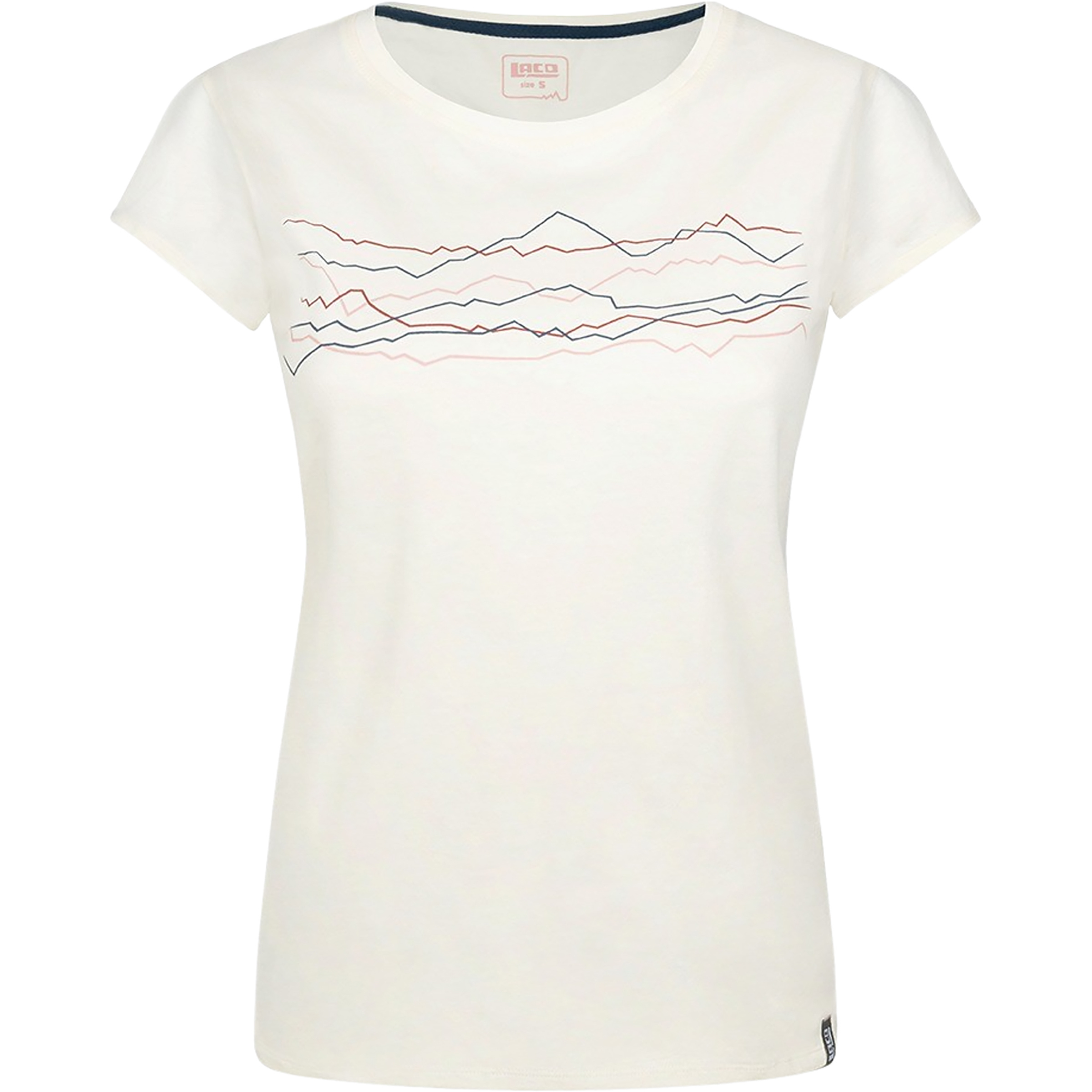 LACD Miracle Damen T-Shirts weiss Größe XS Lifestyle | Sportklettern Hautfreundlich