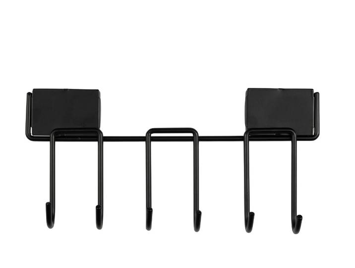 Nouvel Magnetischer Zubehörhalter für Grillwerkzeuge Magnetica 6 Haken 28 × 3 cm