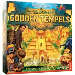 999Games 999 Games Die Suche nach El Dorado Die Goldenen Tempel Brettspiel (Niederländisch, 2 - 4 Spieler)