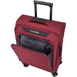 Travelite Trolley Skaii Trolley 4w S, Koffer, Rot