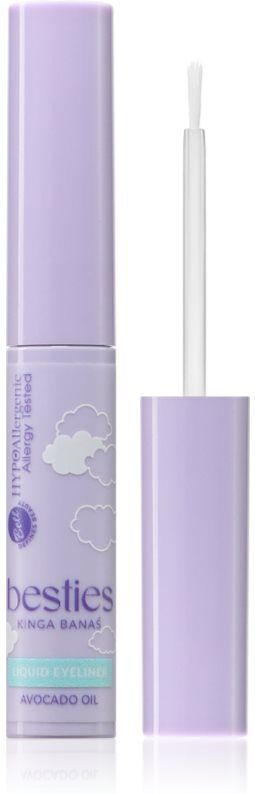 Bell Hypoallergenic Besties Liquid Eyeliner shade 01 Blackest Night 4 g