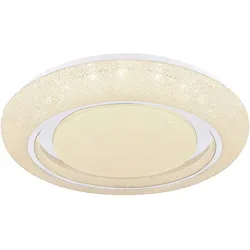 LED Deckenleuchte Smart Home Fernbedienung Sterneneffekt CCT dimmbar D 48 cm