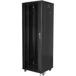 Lanberg FF01-6637-12B Rack 37U Freistehendes Gestell Schwarz