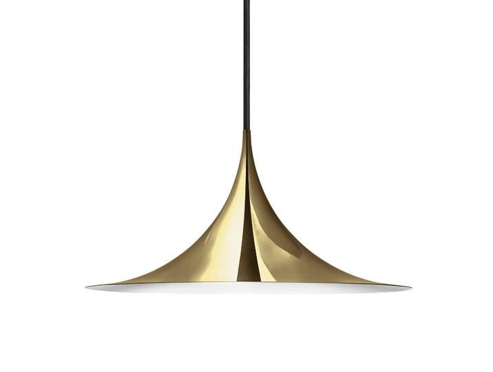 GUBI Lampe à suspension Semi Ø 30 cm Polished brass