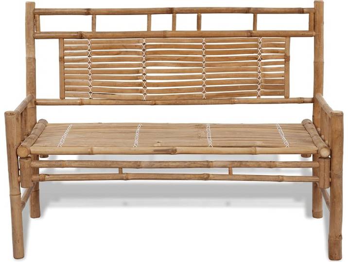 vidaXL Banc de jardin 120 cm bambou