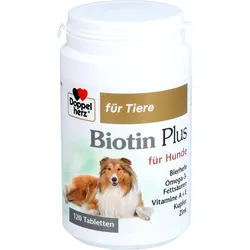 Doppelherz für Tiere Biotin Plus für Hunde 120 ST