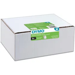 Dymo, Etikettenrolle, Versand-Etiketten 54 x 101 mm 6x 220 St.