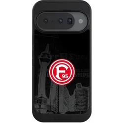 Nivocase Hülle für Google Pixel 10 Handyhülle NIVOcore Case Schwarz Fortuna Düsseldorf Logo Offizielles (Google Pixel 10), Smartphone Hülle, Schwarz