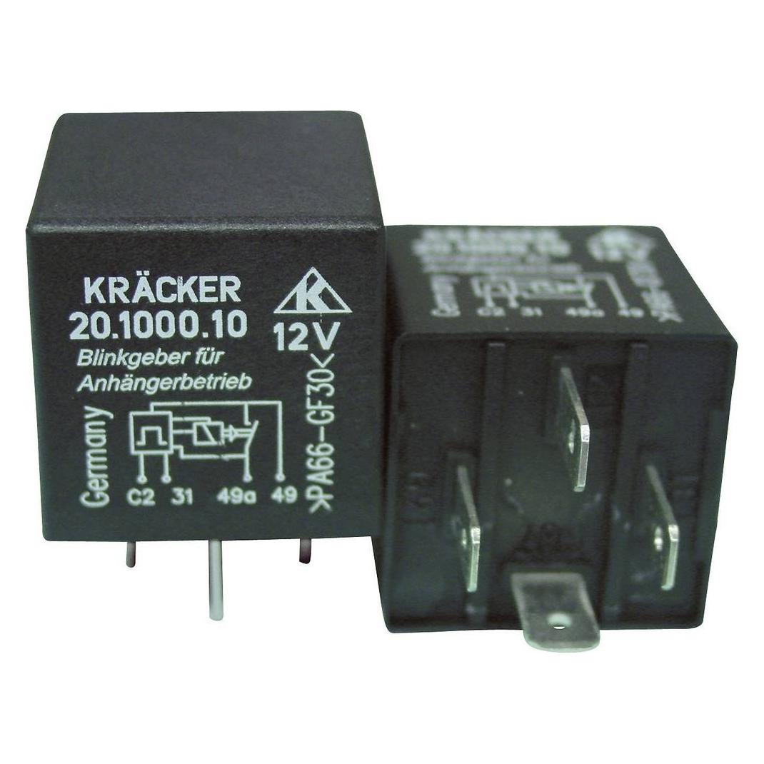 Kräcker 20.1000.10 Kfz-Relais 12 V/DC 20 A 1 Schliesser (20.1000.10)