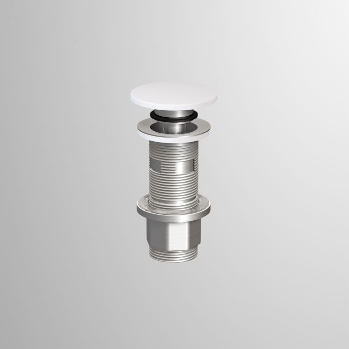 Alape Schaftventil 8319000000 weiß, 74x120x74mm, 1 1/4"