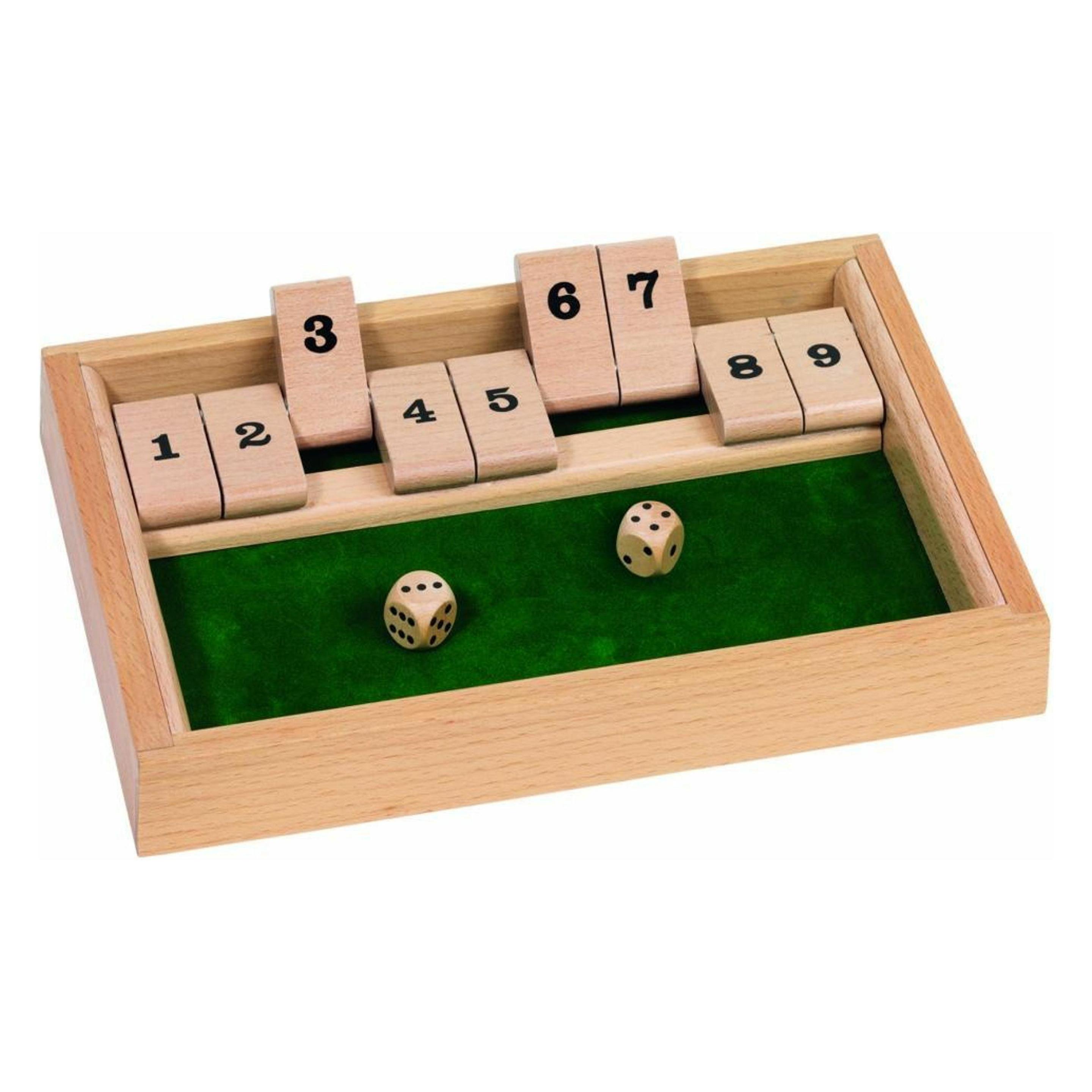 Goki Shut the Box (Deutsch, 2 Spieler) (HS075)
