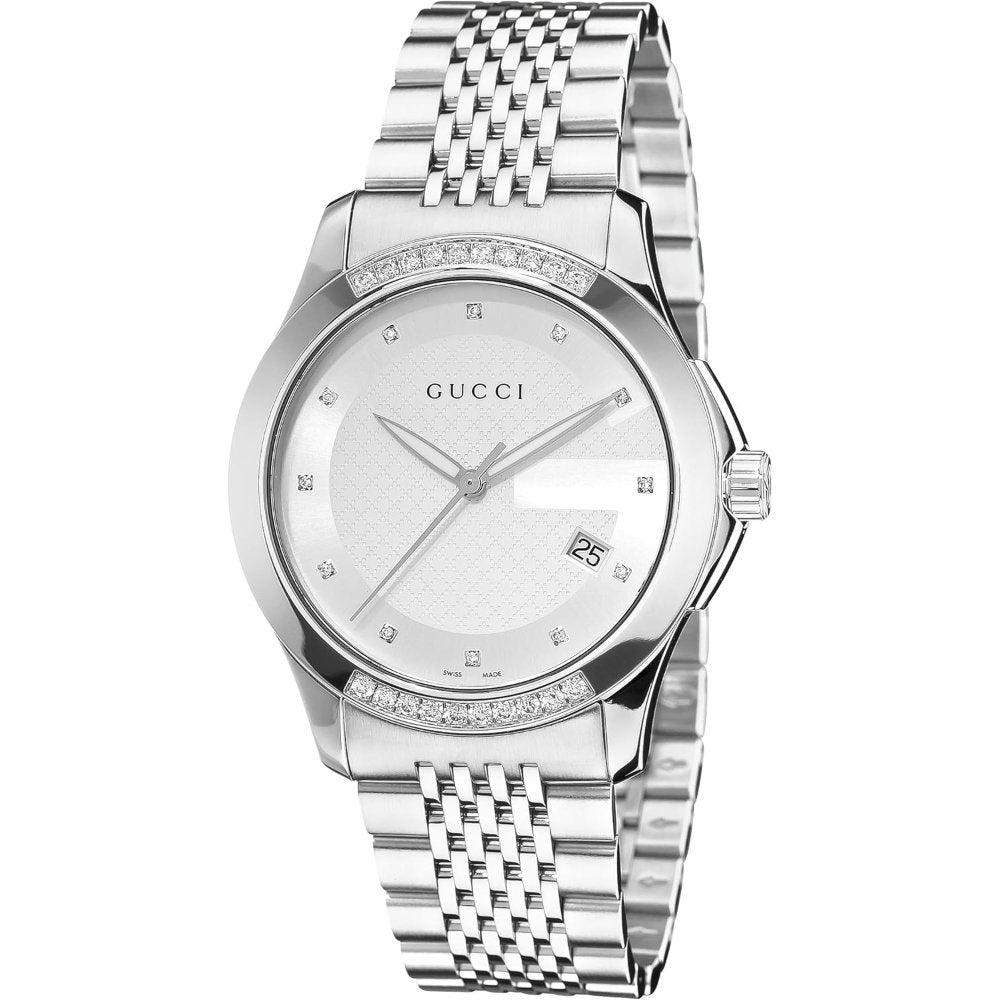 Gucci YA1264075 G-Timeless zweifarbige Herrenuhr