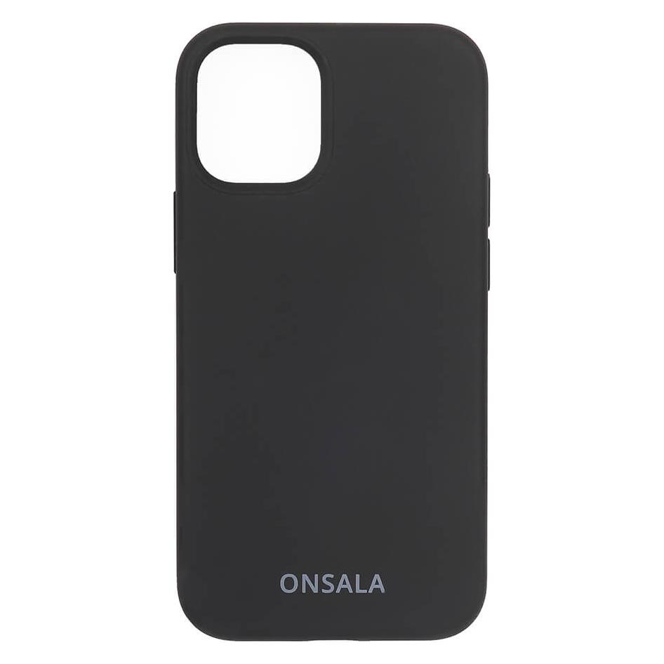 Carl ONSALA Mobil Cover Silicone Black (Apple iPhone 12 mini) (664000)