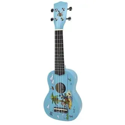 Voggenreiter 824 (Akustisch, Soprano), Ukulele, Blau
