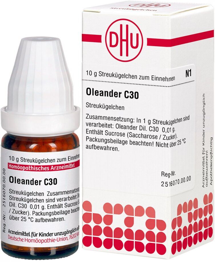 DHU Oleander C30 Globuli
