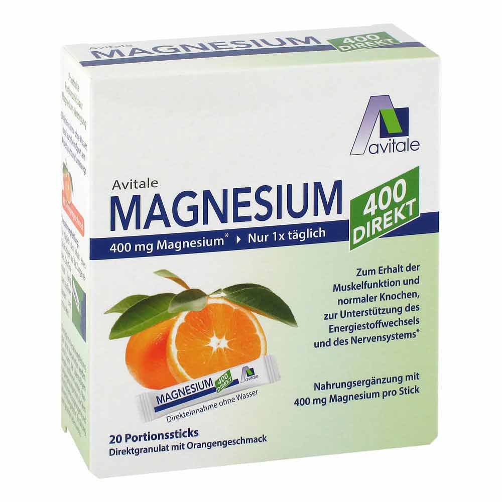 Avitale GmbH Magnesium 400 direkt Orange Portionssticks 15529887
