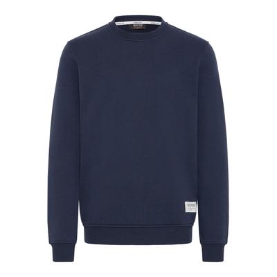 Longpullover INDICODE "Sweater IDPlaytor", Herren, Gr. M, blau (navy), Obermaterial: 60% Baumwolle CO. 40% Polyester PES., Pullover Longpullover