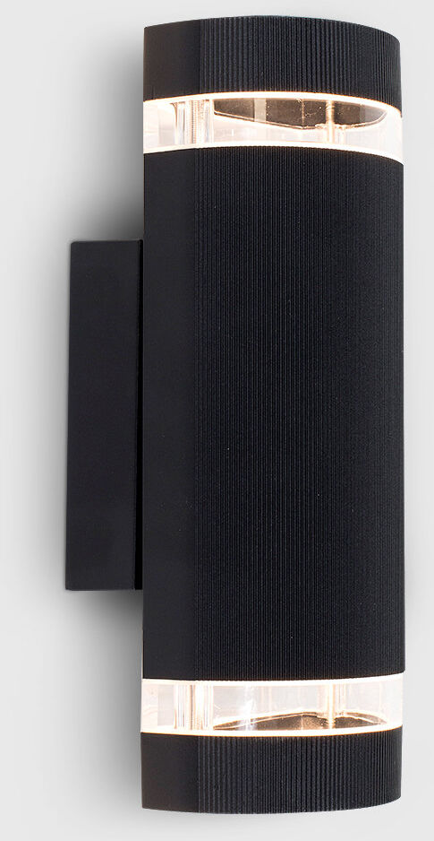 Dakota Fields Rosedale 4 - Bulb Hardwired Outdoor Armed Sconce Black 26.5cm H X 10cm W X 10cm D