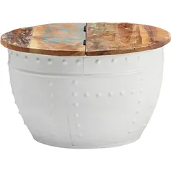 Couchtisch Wohnling Holz/Weiß