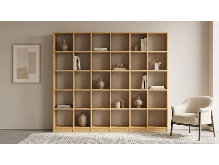 Le meuble sur mesure pour optimiser votre rangement Aulne Naturel huilé