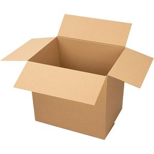 Smartboxpro Faltkartons 1-wellig, 20 Stück, braun, Innenmaße: 500 x 400 x 400mm