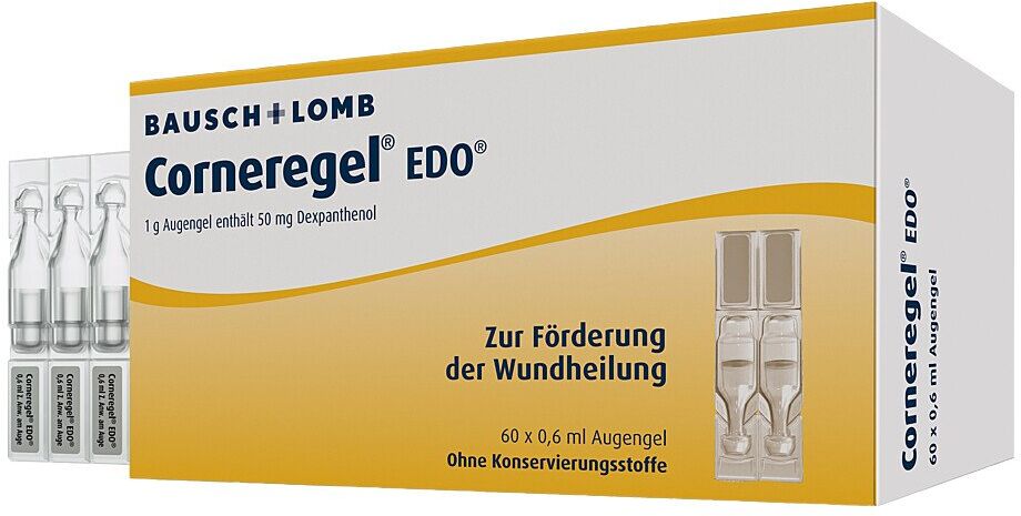 Corneregel EDO Augengel fördert die Wundheilung am Auge