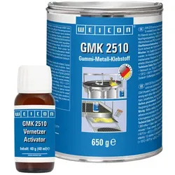 GMK 2510 Kontaktklebstoff | extra starker 2K Gummi-Metall-Kleber | 0,69 kg | schwarz
