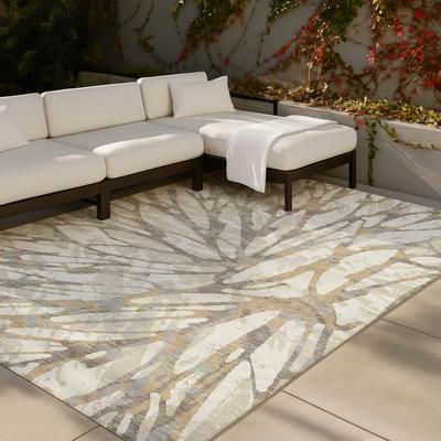 Addison Rugs Machine Washable Indoor/ Outdoor Modern Lamar Chantille Rug