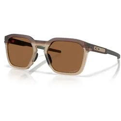 OAKLEY Sonnenbrille HSTN SQ 2.0 Matte Rootbeer | Prizm Bronze OO9555-0