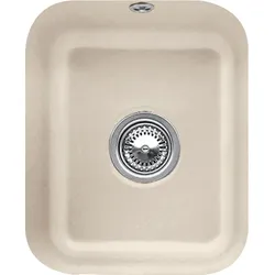 Villeroy & Boch Unterbauspüle Cisterna 45 370x435mm Exc-Garn. aus Keramik Almond cplus, 670402AM 670402AM