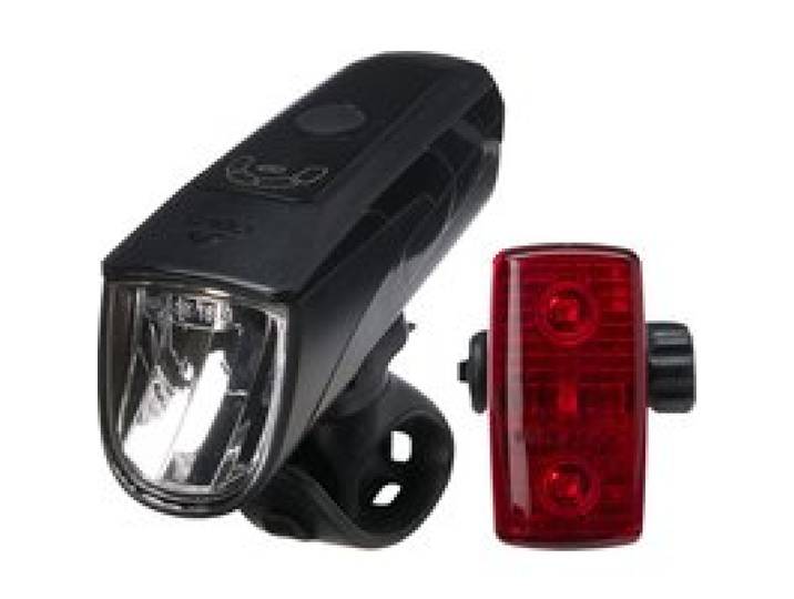 CRIVIT Kit d'éclairage LED pour vélo, 2 pièces.