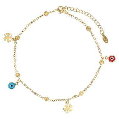Kettenanhänger ADELIA´S "Anhänger aus Edelstahl mit Perle", gold, Schmuckanhänger, Damen, Edelstahl, Kettenanhänger, Ein stilvolles Geschenk für besondere Momente