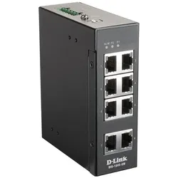 D-Link DIS-100E-8W, 8-Port Unmanaged Layer 2 Fast Ethernet Industrial Switch