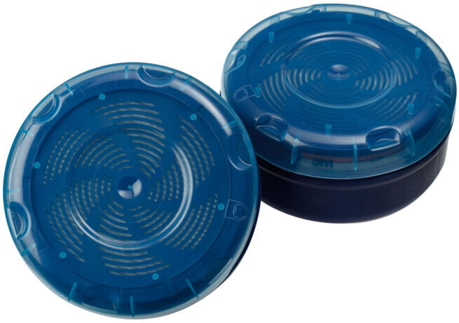 3M Paire de filtres combinés avec couvercle A2P (7000006598)