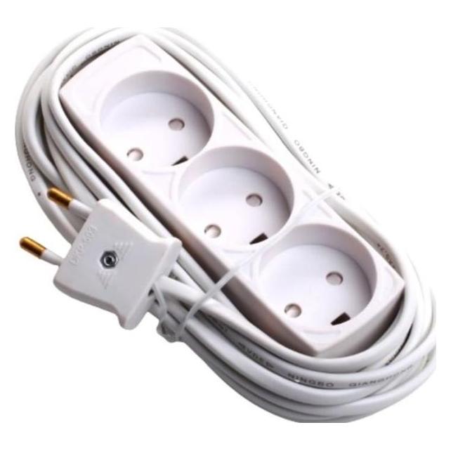 Line Plast Power Strip. 3-way C outlet (3x, CEE 7/3, CEE 7/5) (F-8532114)