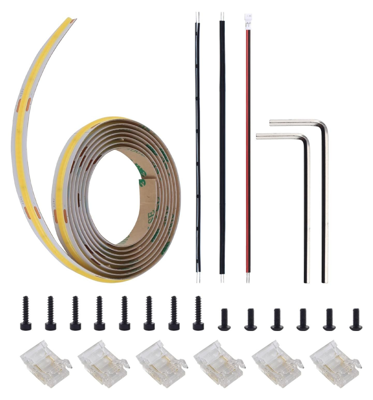 Selius LED-licht vervangingsset voor K2 Plus 3D-printer accessoires, 24 V
