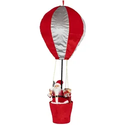 HTI-Living, Weihnachtsdeko, Weihnachtsmann im Heissluftballon