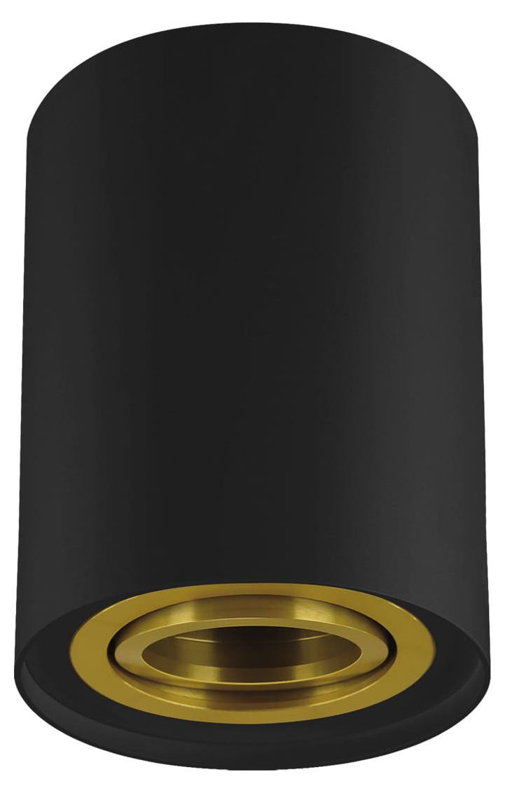 Ideus Plafondlamp 35W GU10 zwart goud HARY C 04240