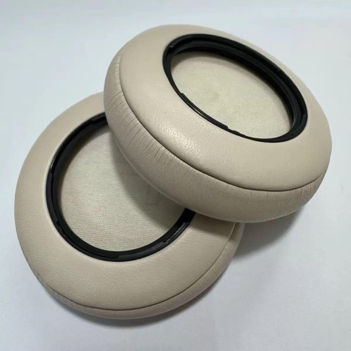 INF Ersatz-Ohrpolster für B&O; HX Bang & Olufsen Beoplay HX Kopfhörer - Schafsleder, Mehrere Farben, 2er-Pack Gold