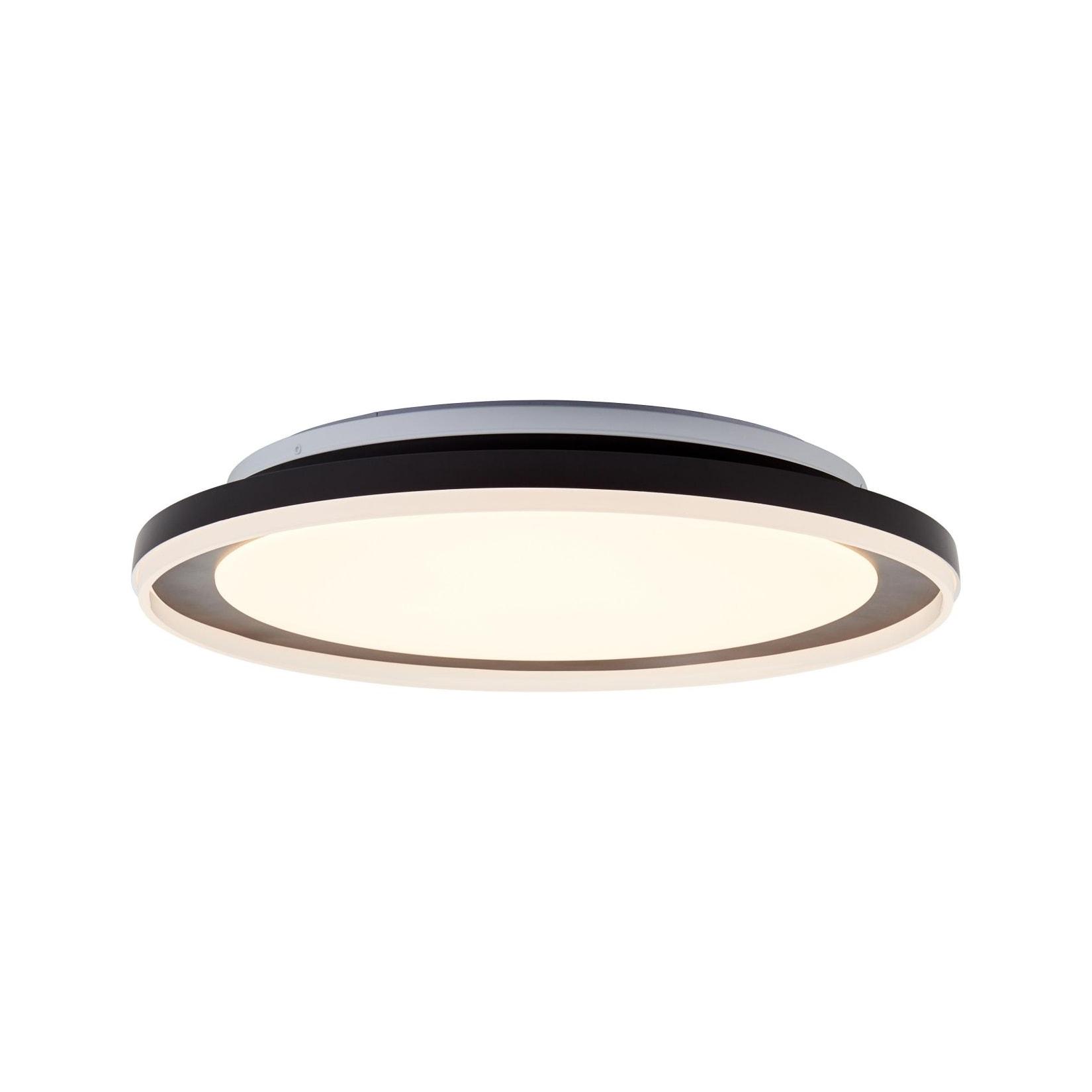 BRILLIANT Lampe, Pederson LED Wand- und Deckenleuchte 45cm schwarz, 1x LED integriert, 22W LED integriert, (2300lm, 3000K), Energiesparend und langlebig durch LED-Einsatz