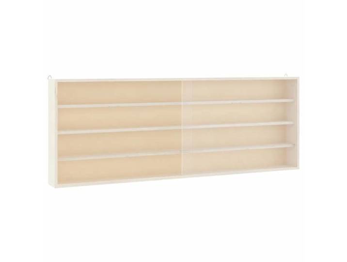MEUBLE DE SEJOUR Brun - MODE Vitrine de collection en bois avec portes 100x8 5x37 cm Nettoyer facile_09_2880