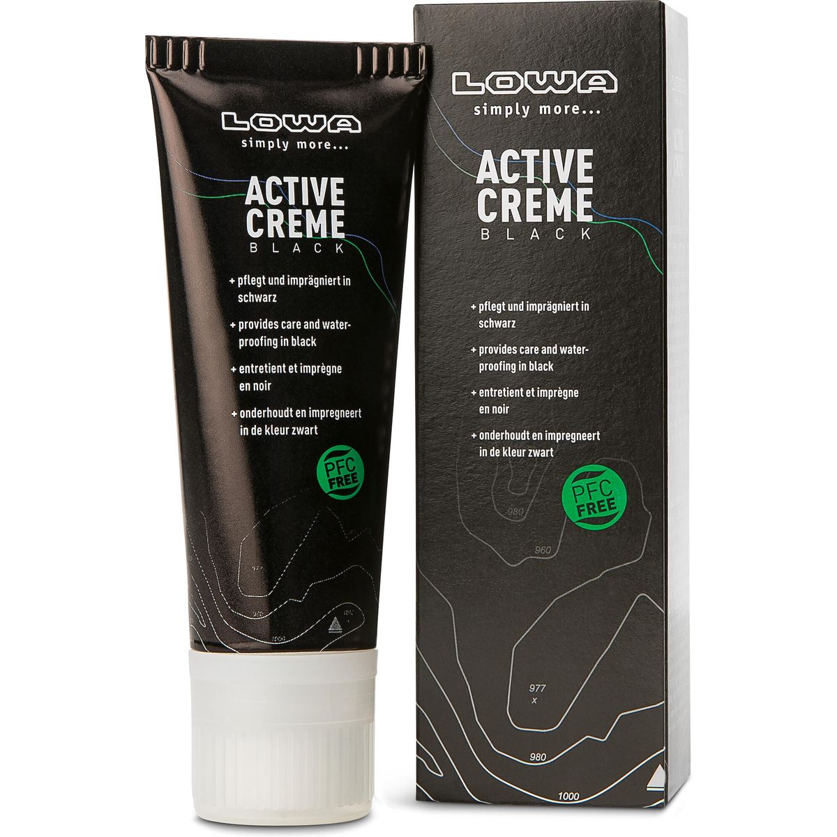 Lowa Active Creme 75ml schwarz (0999) 830801-0999