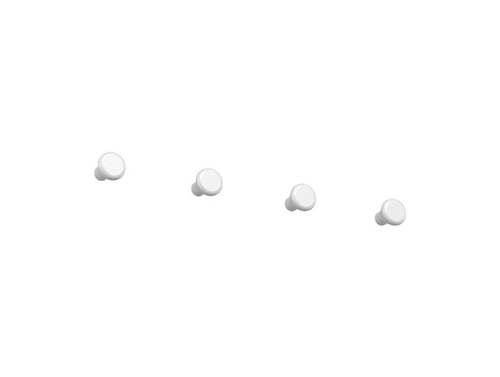 Essem Design Crochet petit Classic, lot de 4 Blanc