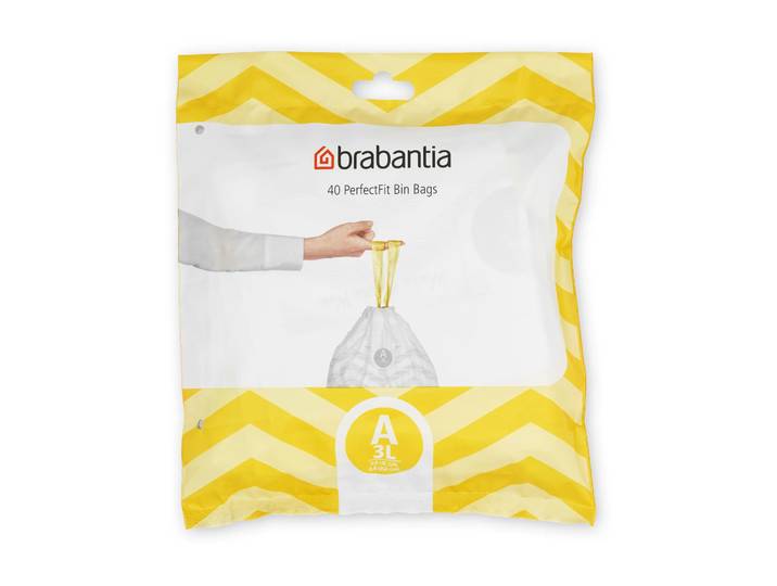 Brabantia Brabantia PerfectFit vuilniszakken 40st. 3 liter