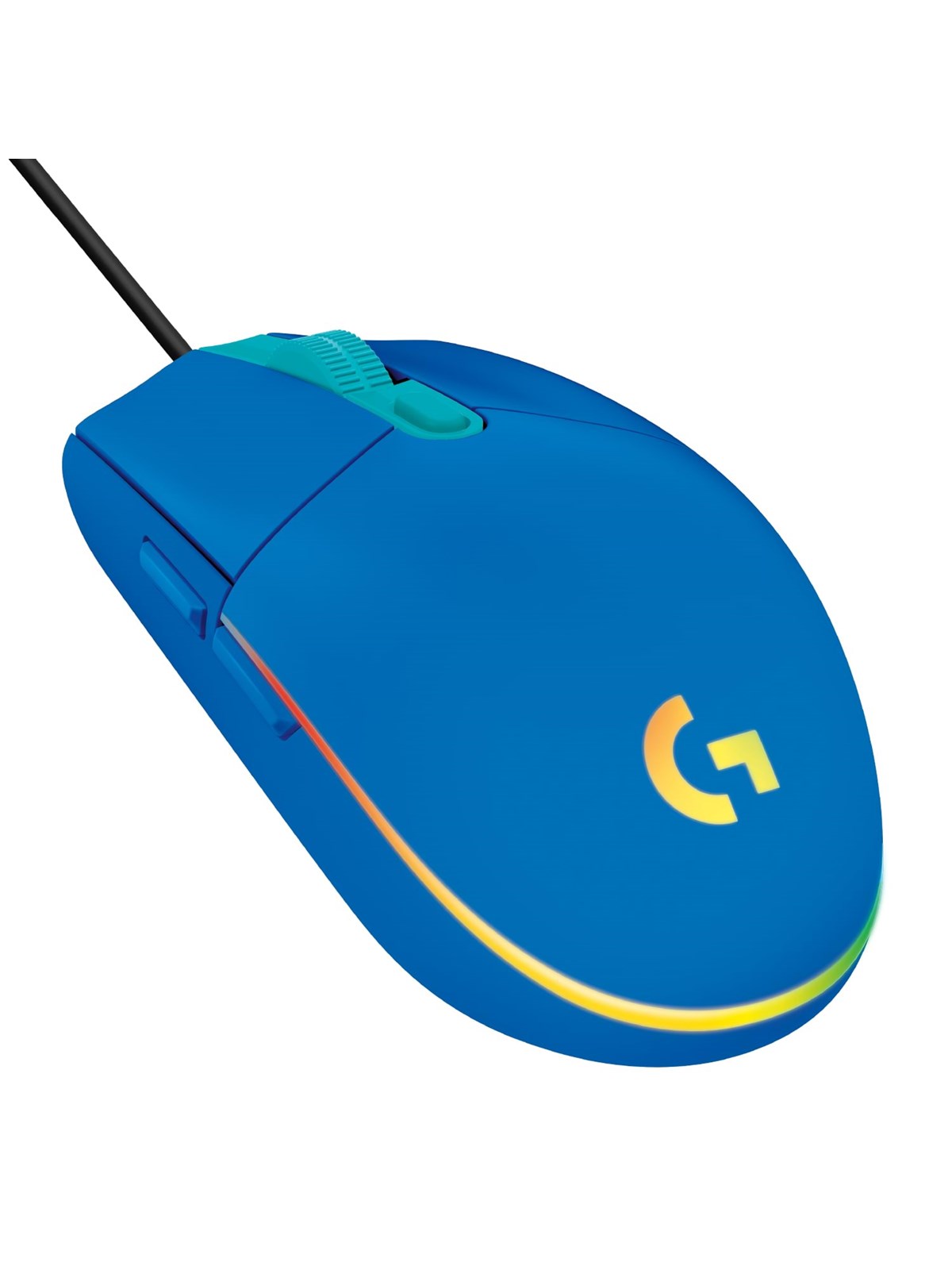 Logitech G203 LIGHTSYNC - Blue - Gaming Maus (Blau mit RGB)