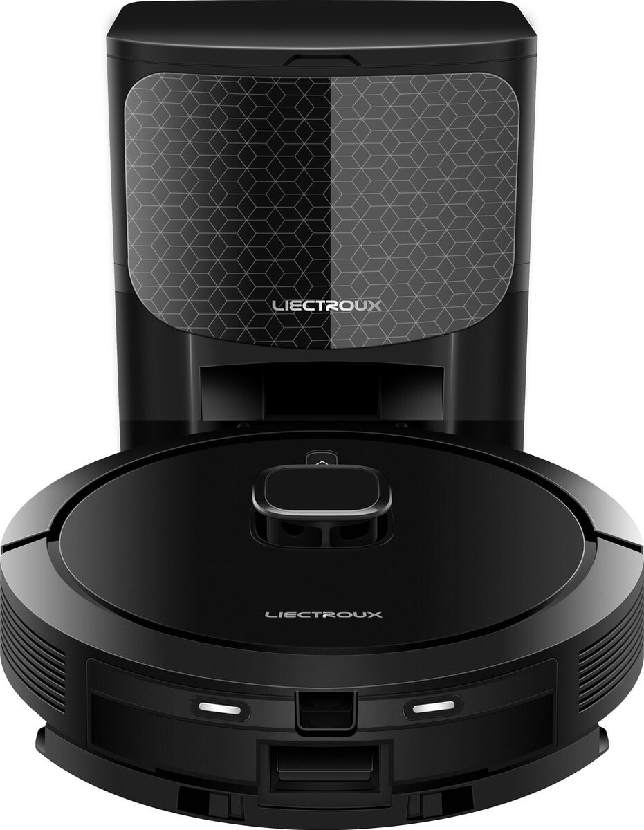 LIECTROUX G7 - Saugroboter mit Wischfunktion - 6500PA Saugkraft - Mit Absaugstation - Speziell für Haustiere - Mit Ladestation - LDS-Lasernavigation
